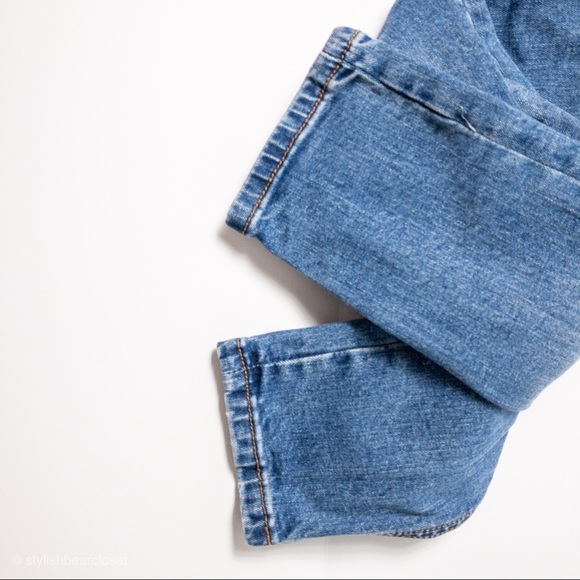 Forever 21 Distressed Skinny Jeans with Patches - Picture 5 of 5